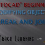 AutoCAD 2015 Break And Join FTL Tutorial