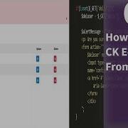 How To Delete Ckeditor Data From Database