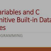 Chapter 2 Variables And Data Types