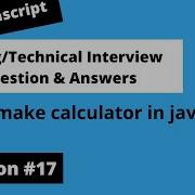 Simple Calculator In Javscript Coding Interview Questions 17