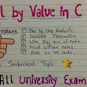 Call By Value In C Functions In C Programming Code Hacker