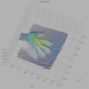 Hand Tracker Prototyping 3D Sensor Data Visualization