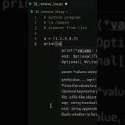 Python Program To Remove Element From The List Remove Tech Blooded Shorts