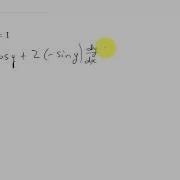 Implicit Differentiation Example 3