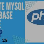 28 Create A MySQL Table In Database PHP Tutorial Learn PHP Programming PHP For Beginners