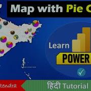 12 How To Create A Map With Pie Chart In Power BI Power BI Tutorial For Beginners