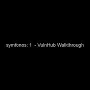 Symfonos 1 VulnHub Walkthrough