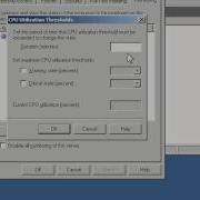Configuring CPU Utilization Monitoring Avi