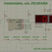 Temporizador Electrónico 4 Dígitos PIC16F628A