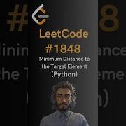 LeetCode 1848 Minimum Distance To The Target Element Python