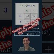 Multiplying Binomials With The Box Method