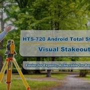 Tutorials Visual Stakeout Of HTS 720 Android Total Station