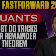 Must Do Tricks For Remainder Theorem Quants PYQs CAT 2025 Preparation