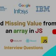 How To Find Out Missing Value From An Array In JavaScript Javascript Nodejs Reactjs Nextjs