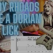 Randy Rhoads Style Guitar Lick Lesson With Tabs