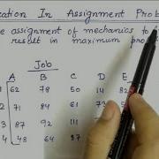 Lec 32 Maximization Assignment Problem Unbalanced Example In Hindi In Operation Research