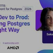 От разработки к продакшену обеспечение безопасности PostgreSQL правильным способом POSETTE Ме