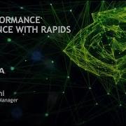 ALCF Developer Sessions High Performance Data Science With RAPIDS