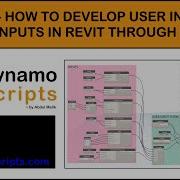 DYNAMO User Interface To Get Inputs In Dynamo