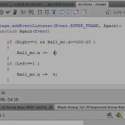 Flash CS5 Tutorial 30 Arrow Keys With Limits Avi