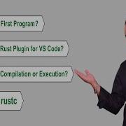 Hello World Rust Program In VS Code Rust Tutorial 3 Dr Vipin Classes