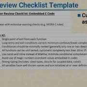 L06 09 Peer Review Checklist Template