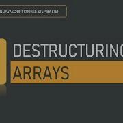 What Is Destructuring Destructuring An Arrays ES6 Operator JavaScript