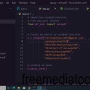 Python 3 Script To Send PDF File Through Email Using Pdf Mail Library Full Project For Beginners