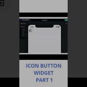 FLUTTERFLOW ICON BUTTON WIDGET PART 1 Flutterflow Videotutorial Flutter Shorts Iconbutton