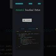 Animated Download Button For Website UI