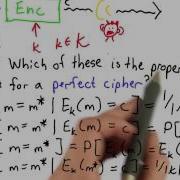 Perfect Cipher Applied Cryptography