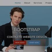 Build A Complete Bootstrap Website With HTML5 CSS3 Bootstrap 4 VS Code Bootstrap Design