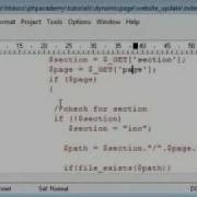 PHP Tutorials Dynamic Pages Security Update