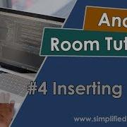4 Android Room Tutorial Inserting Data