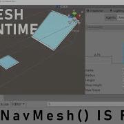 How To Bake Update NavMesh At Runtime In Unity