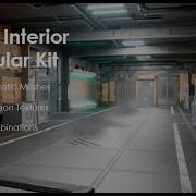 Sci Fi Modular Interior Environment Kit