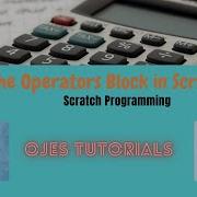Operators Block In Scratch Scratch Programming Ojes Tutorials