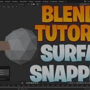 Blender Beginner Series No 111 How To Surface Snap