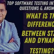 Difference Between Static And Dynamic Testing Software Testing Interview Questions