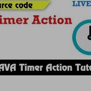 JAVA NetBeans LIVE Action Timer Java For Beginners Tutorial
