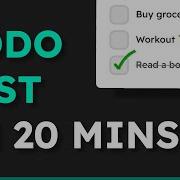 Build A To Do List In 20 MINUTES With JavaScript