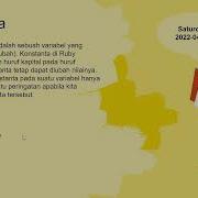 Pengenalan Bahasa Pemrograman Ruby