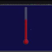 VPython Basic Thermometer