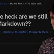 Markdown Is A Terrible Language