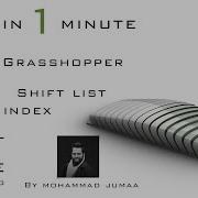 Grasshopper In 1 Minute EX 81 Shift List Cull Index