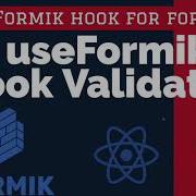 React Formik Using UseFormik Hook With Validation 12