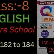 Class8 Ray Martin Question Bank 2026 English Page 182