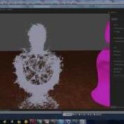 CUDA Material Point Method Snow Simulation Simple Demo
