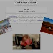 Making Random Pictures With A Random Object Generator