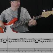 Walk The Moon Shut Up And Dance Bass Cover With Tabs In Video